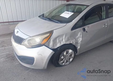 2014 Kia Rio Lx from USA, damaged, VIN KNADM4A35E6385417